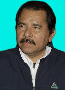 Daniel Ortega: leads an authoritarian regime that instigates violence while claiming to embody the heritage of Sandino.