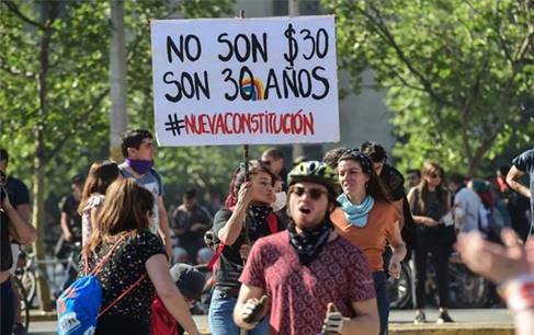 Description: Image result for chile protest